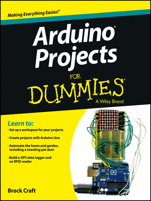 Cover image for Arduino Projects For Dummies